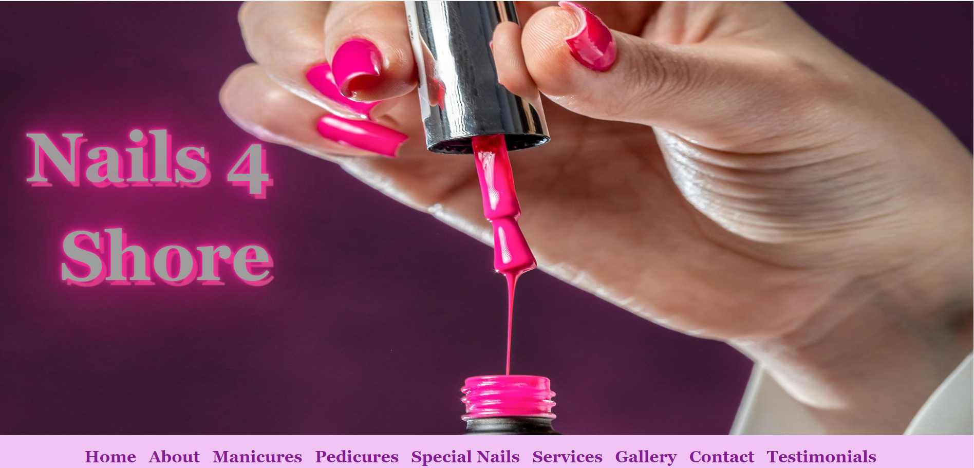 nails 4 shore website